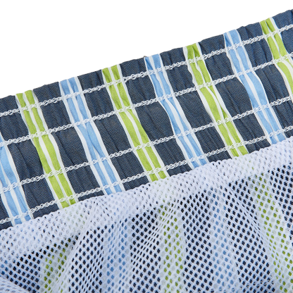 Canali Blue Printed Microfiber Swimshorts Inside