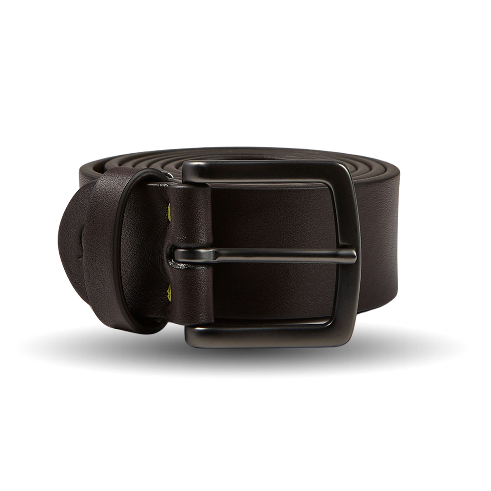 Canali Brown Soft Casual Leather Belt Feature