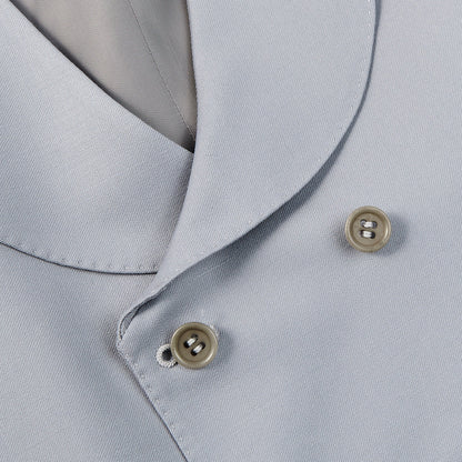 Canali Dove Grey Wool DB Waistcoat Button