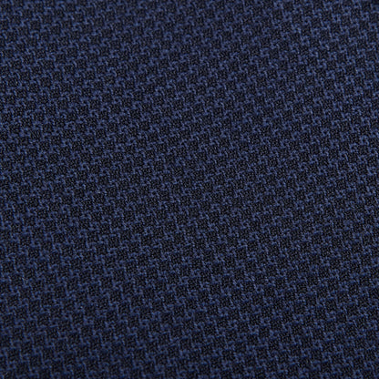 Canali Navy Blue Wool Kei Unlined Blazer Fabric