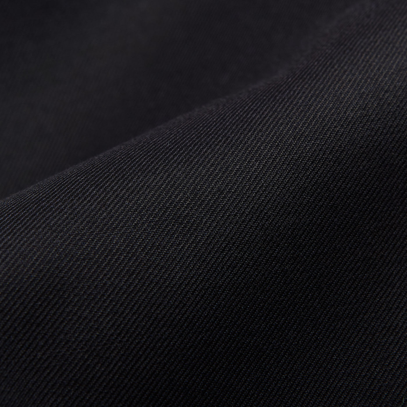 Canali Navy Plain Wool Trousers Fabric