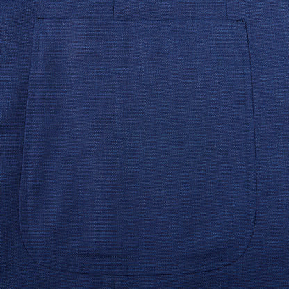 Canali Royal Blue Wool Impeccabile KEI Blazer Pocket