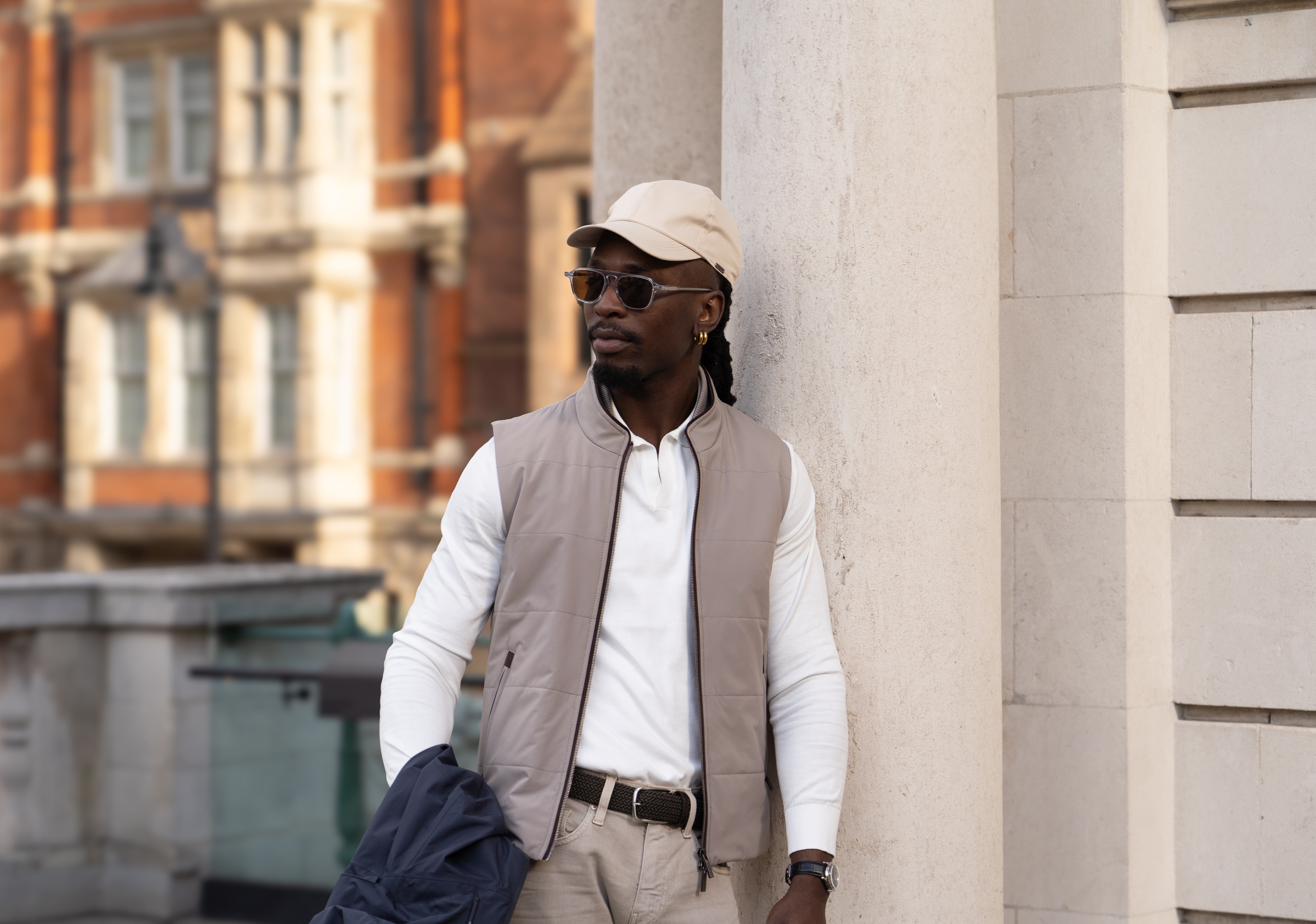 Cream Cotton Skipper Polo