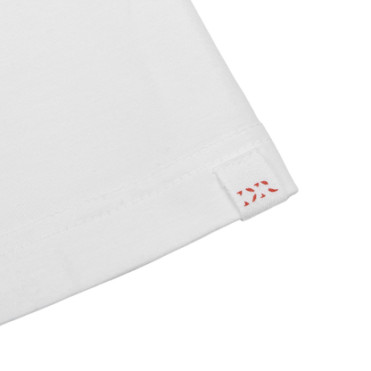 Derek Rose White Micro Modal Stretch T-shirt Edge