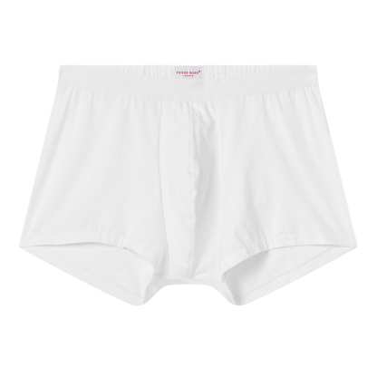 Derek Rose White Pima Cotton Stretch Boxer Briefs Feature