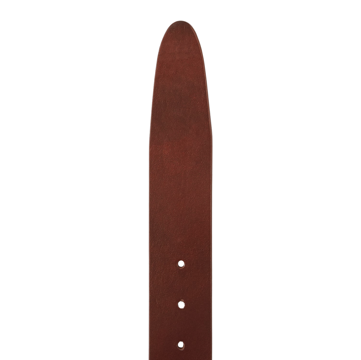 Elliot Rhodes Brown Unlined Smooth Leather 40mm Belt Edge