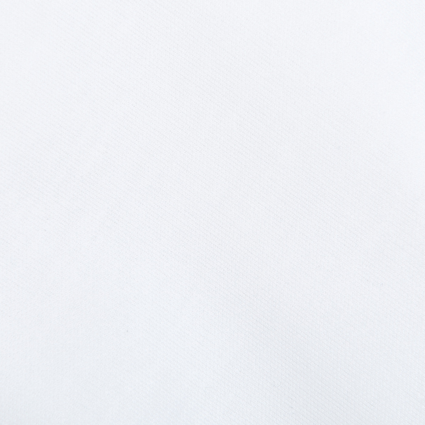 Eton White Filo di Scozia Cotton Polo Shirt Fabric