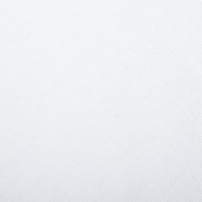 Fedeli Washed White Organic Cotton Jersey T-Shirt FabricFedeli Washed White Organic Cotton Jersey T-Shirt Fabric