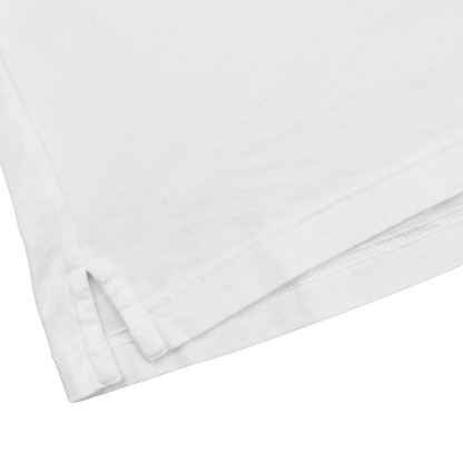 Fedeli White Organic Cotton Polo Shirt Edge