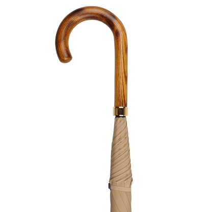 Fox Umbrellas Beige Hardwood Handle Umbrella Handle
