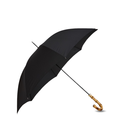 Fox Umbrellas Black Light Whangee Handle Umbrella Feature
