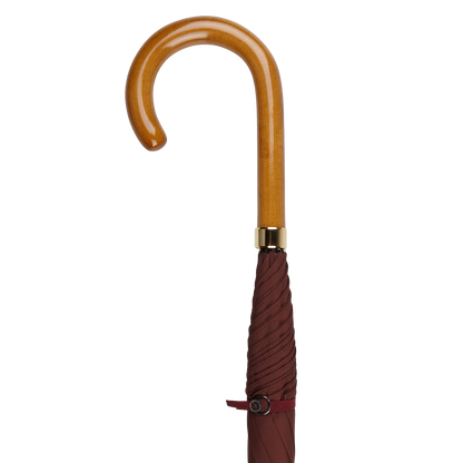 Fox Umbrellas Bordeaux Polished Maple Handle Umbrella Handle