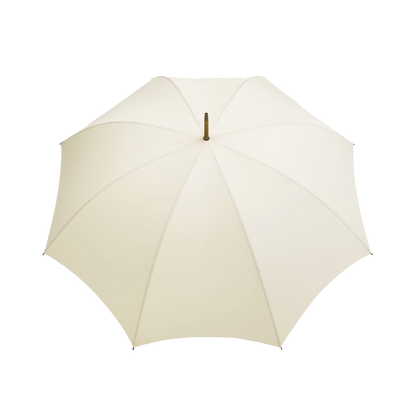 Fox Umbrellas Cream Light Hardwood Handle Umbrella Top