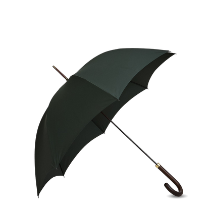 Fox Umbrellas Green Dark Hardwood Handle Umbrella Feature