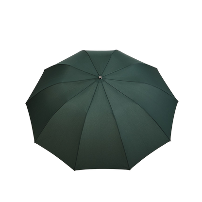 Fox Umbrellas Green Telescopic Maple Handle Umbrella Top