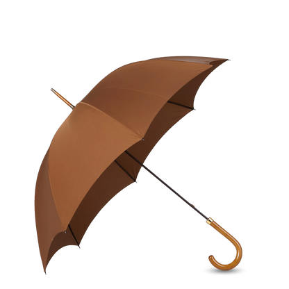 Fox Umbrellas Light Brown Polished Maple Handle Umbrella Feature