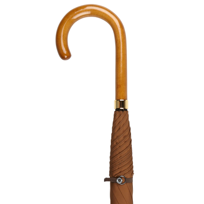 Fox Umbrellas Light Brown Polished Maple Handle Umbrella Handle
