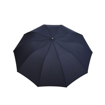 Fox Umbrellas Navy Telescopic Maple Handle Umbrella Top