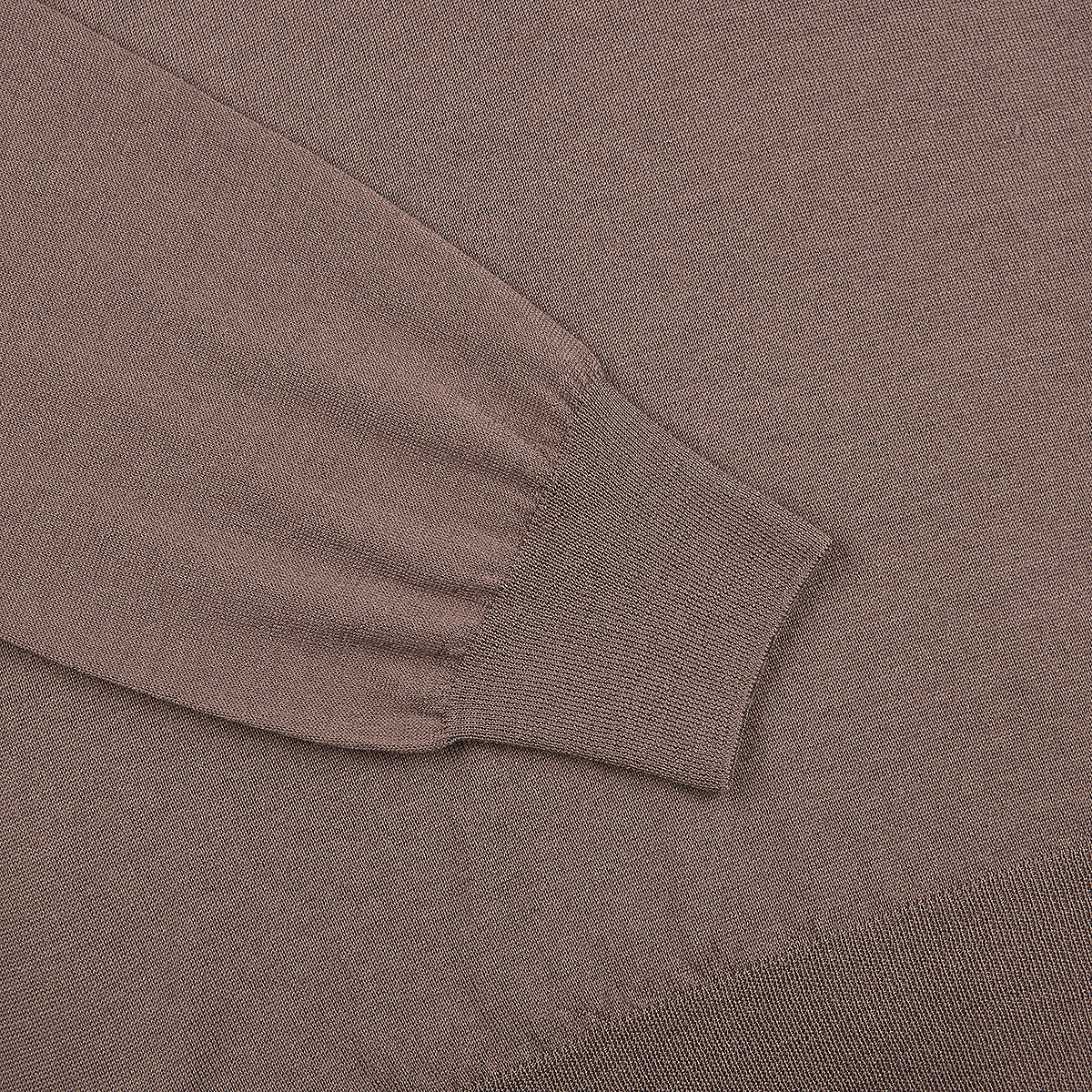 Brown Super Tasmania Wool 1/4 Zip