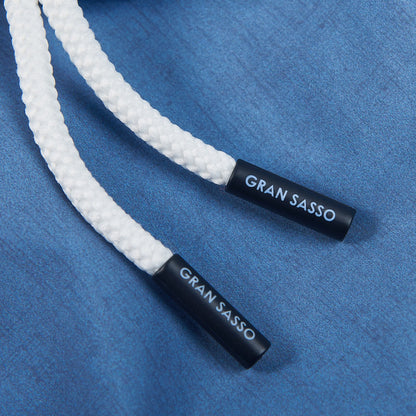 Gran Sasso Blue Melange Recycled Microfiber Swimshorts Strap