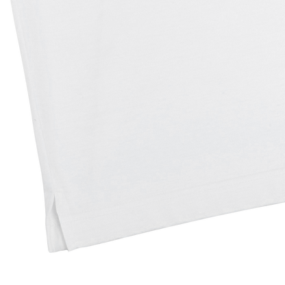 Gran Sasso White Cotton Filo Scozia Polo Shirt Edge