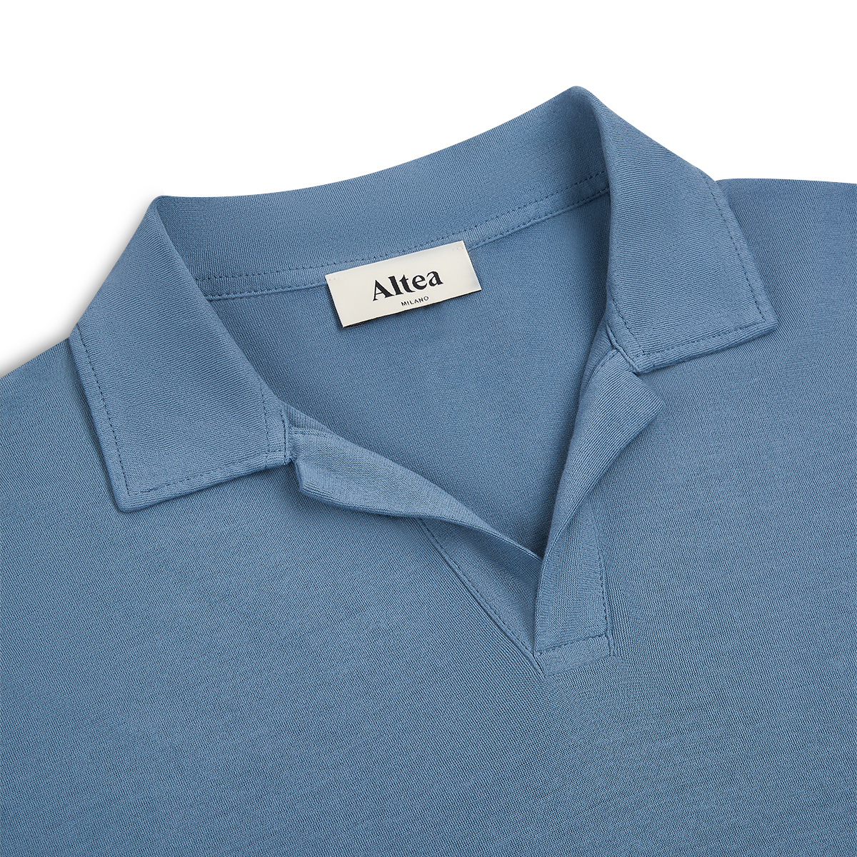 Blue Ice Cotton Polo