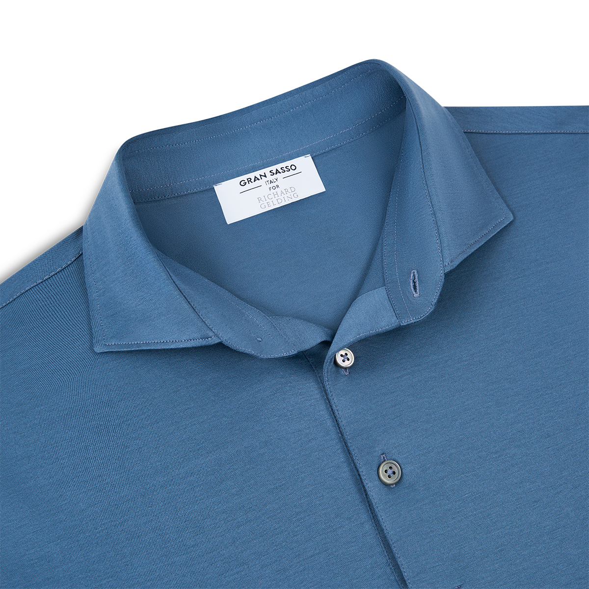 Blueberry Navy Filo Scozia Polo