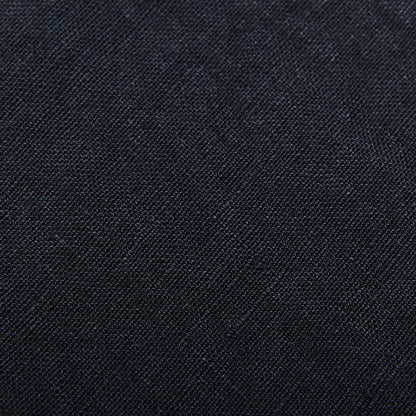 Hiltl Black Washed Linen Regular Fit Chinos Fabrc