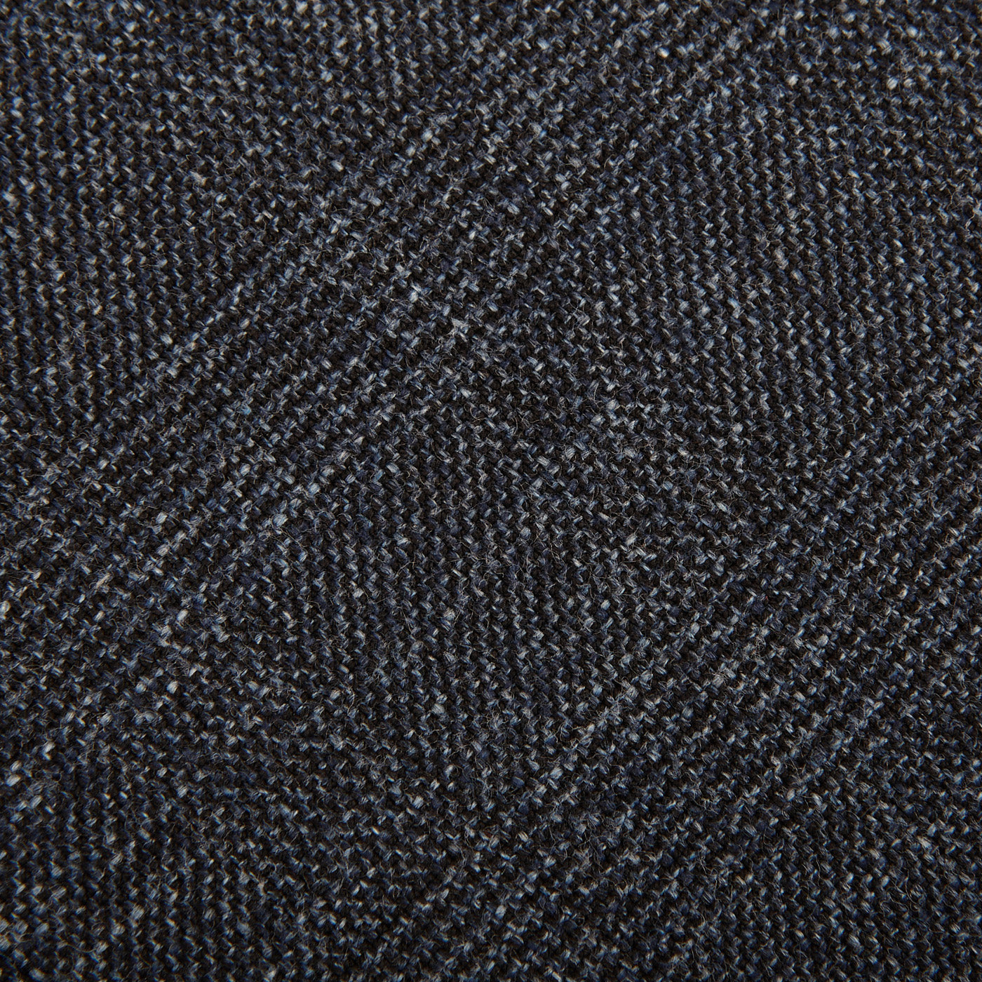 Hiltl Blue Checked Cotton Stretch Slim Fit Chinos Fabric