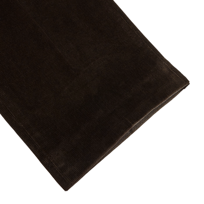 Hiltl Brown Cotton Corduroy Regular Fit Chinos Cuff