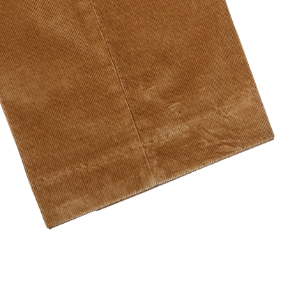 Hiltl Light Brown Cotton Corduroy Regular Fit Chinos Cuff