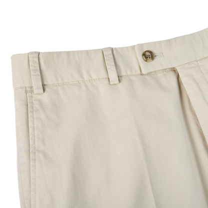 Hiltl Stone Beige Cotton Stretch Regular Fit Chinos Edge