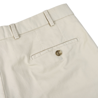 Hiltl Stone Beige Cotton Stretch Regular Fit Chinos Pocket