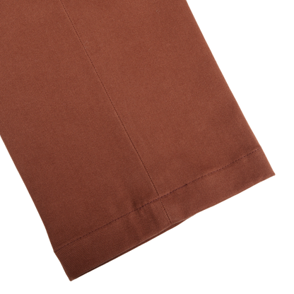 Hiltl Terracotta Cotton Stretch Regular Fit Chinos Cuff