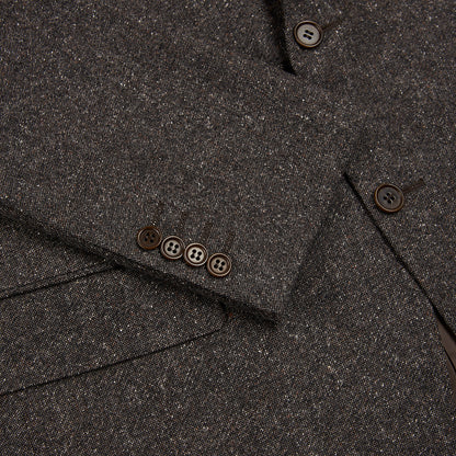 Brown/Grey Wool Donegal Blazer