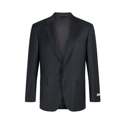 Grey Gunclub Check Blazer