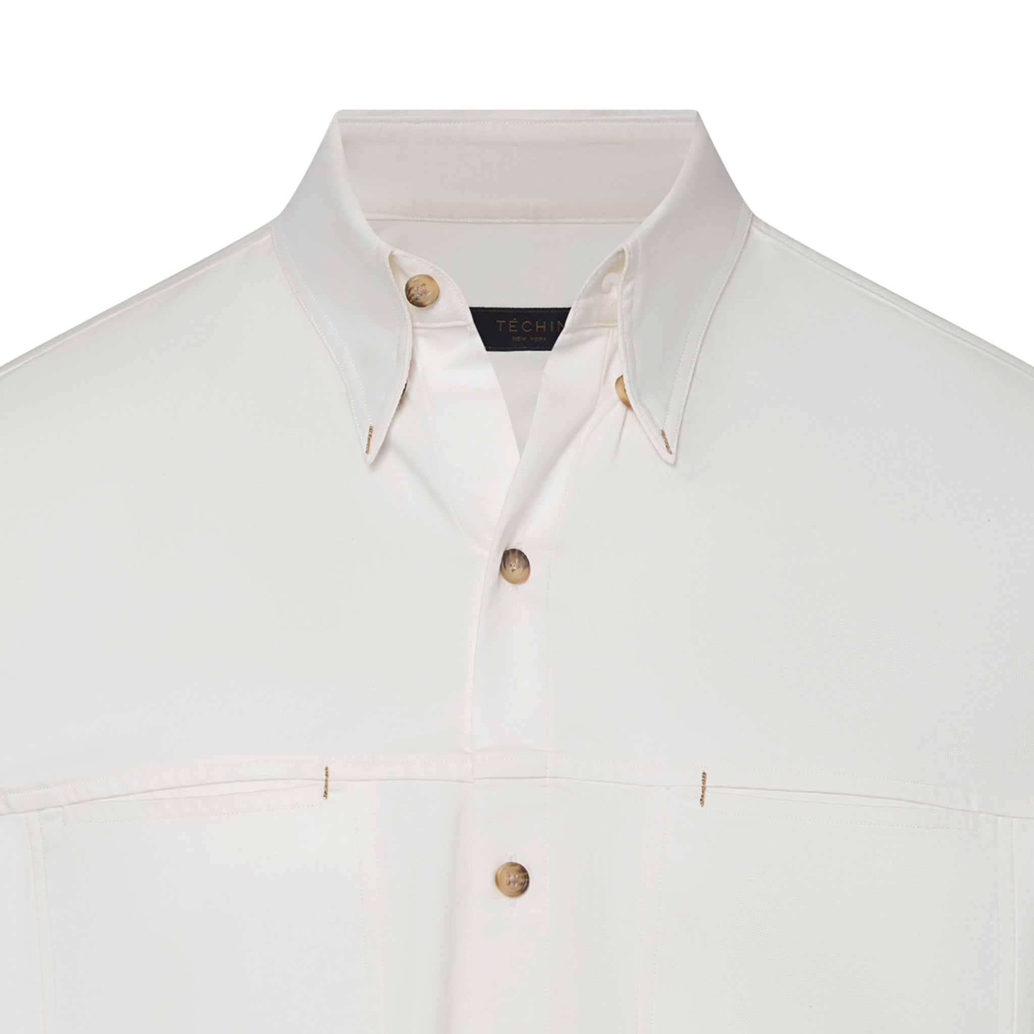 White Kojima Denim Shirt