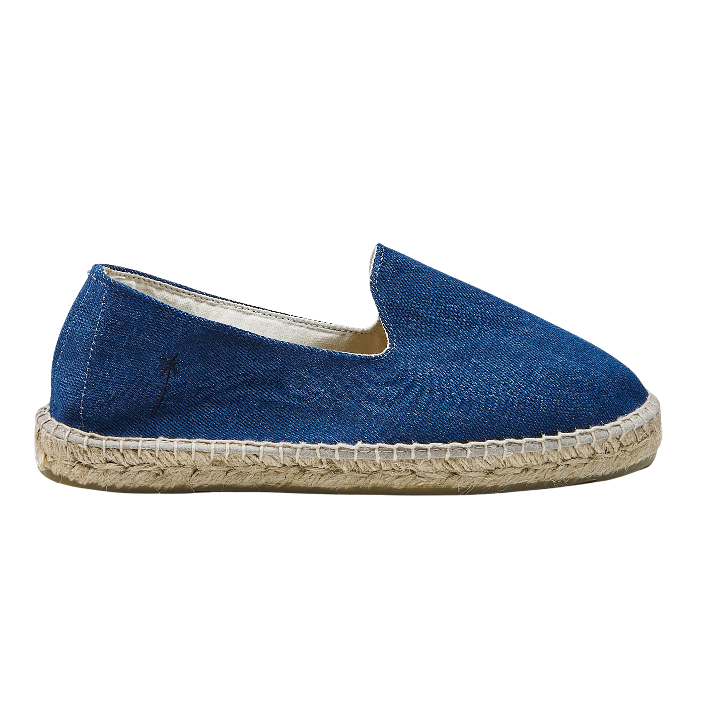 Manebi Dark Jeans San Francisco Denim Espadrilles Side