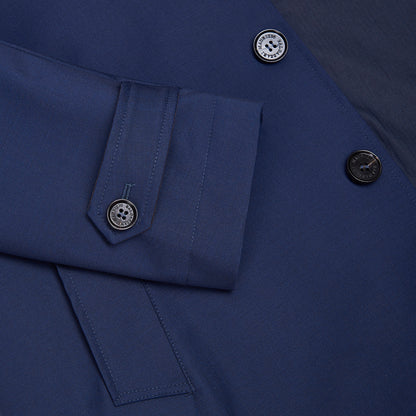 Navy Blue LP Storm System Wool Coat
