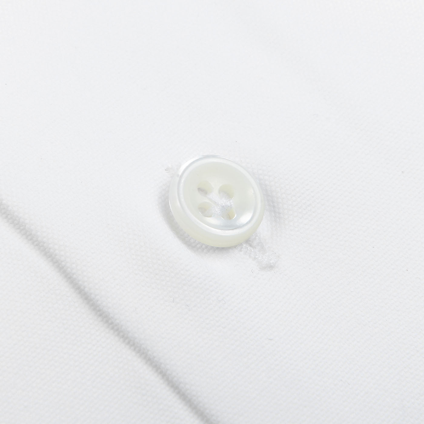 Mazzarelli White Royal Oxford BD Regular Shirt Button