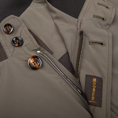 Olive Green Technical Nylon Blouson