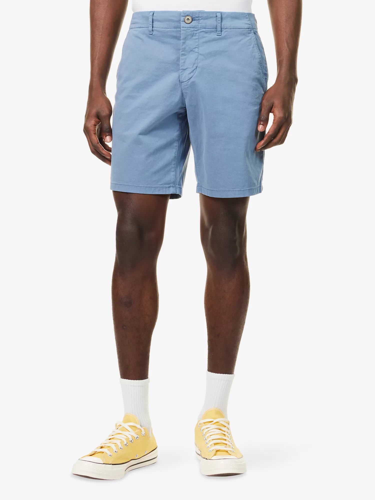 Fjord Valley Blue Phillips Cotton Shorts