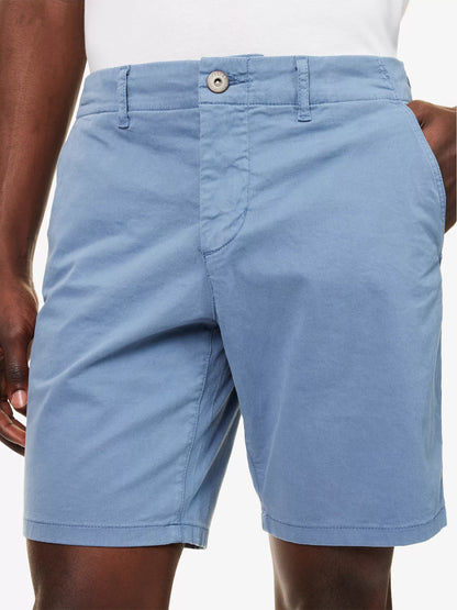 Fjord Valley Blue Phillips Cotton Shorts