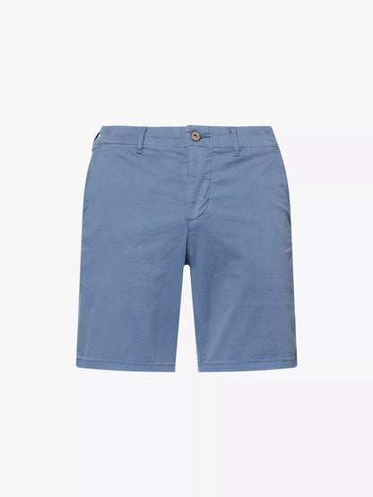 Fjord Valley Blue Phillips Cotton Shorts