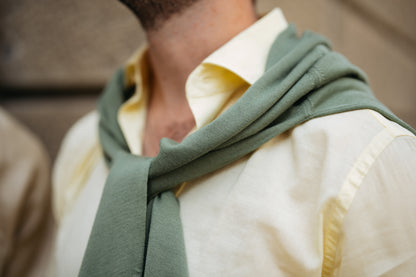 Yellow Cotton Stretch Shirt