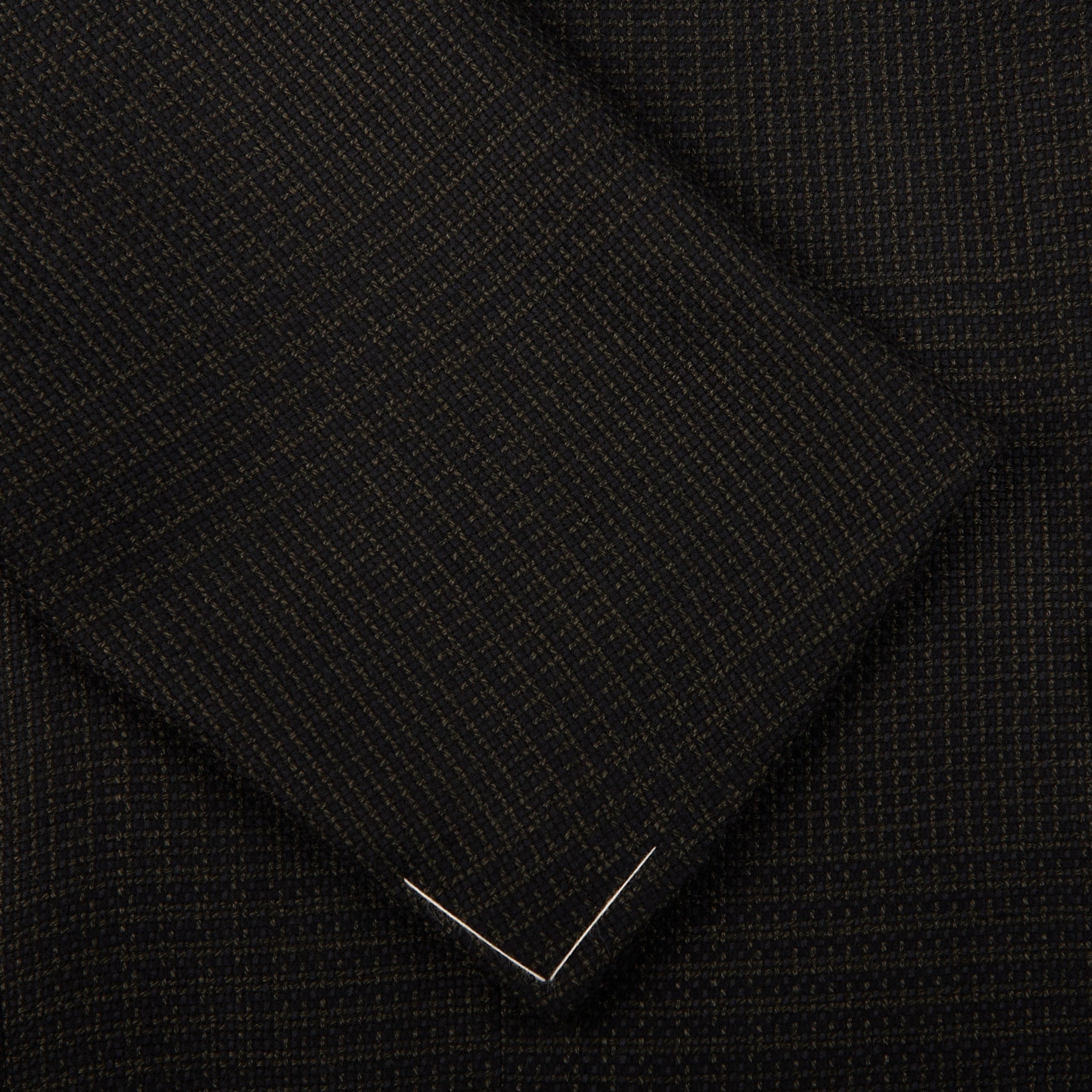 Ring Jacket Green Blue Checked Wool Balloon Blazer CuffRing Jacket Green Blue Checked Wool Balloon Blazer Cuff