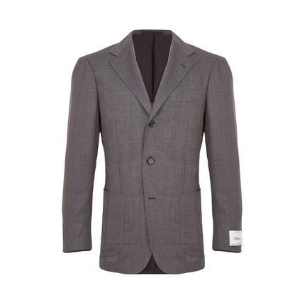 Char-Brown Balloon Blazer