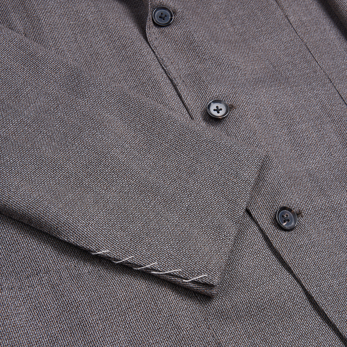 Char-Brown Balloon Blazer