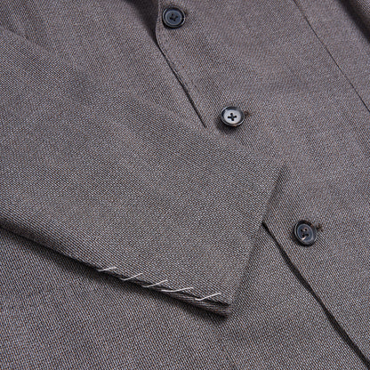 Char-Brown Balloon Blazer