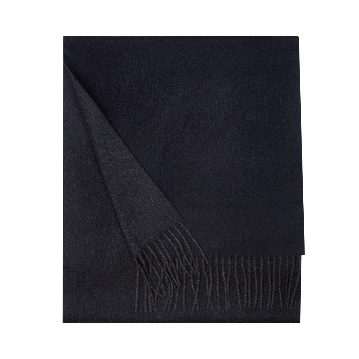 Navy Cashmere Scarf